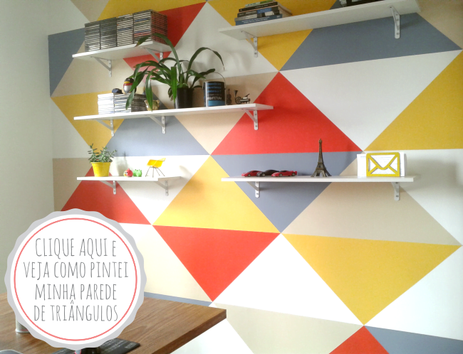 parede home office simplichique by manuela lopes