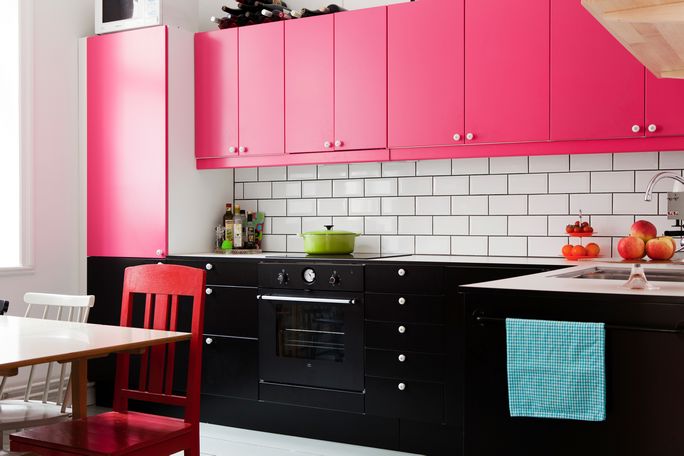 armário de cozinha colorido 13a