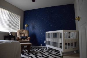 Leia mais sobre o artigo Pintura de parede especial – e espacial – para o quarto do bebê