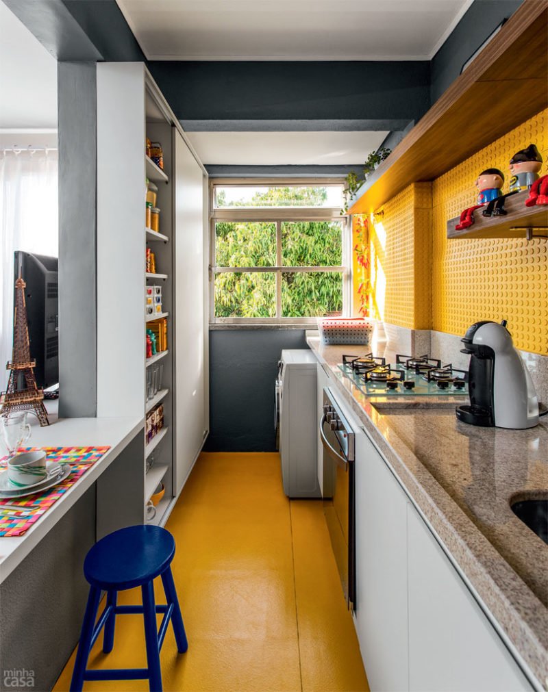 cozinhas coloridas