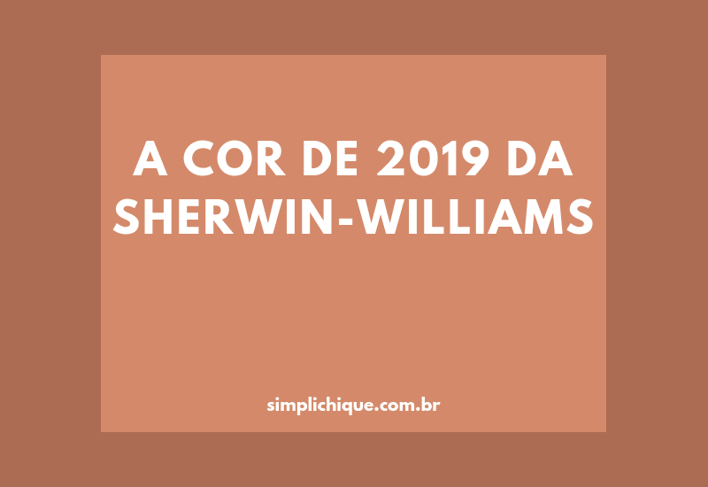 Read more about the article Caverna: cor do ano 2019 da Sherwin-Williams